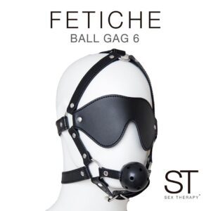 Ball gag 6 Mascara + Mordaza