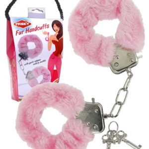 Esposas Metalicas con Peluche Rosadas