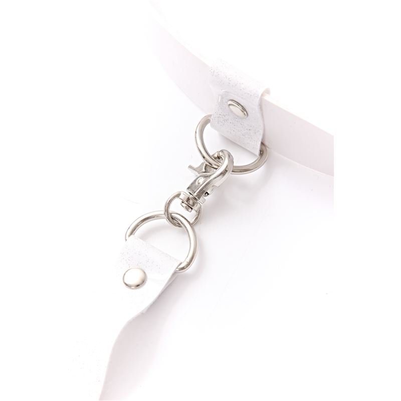 PORTALIGAS CINTURÓN BLANCO CON MOÑO - Imagen 6