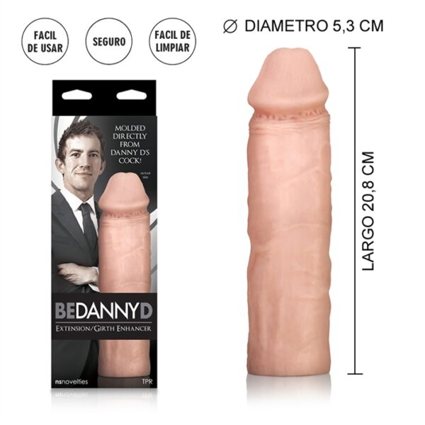 Funda para pene de 21 x 5 cm