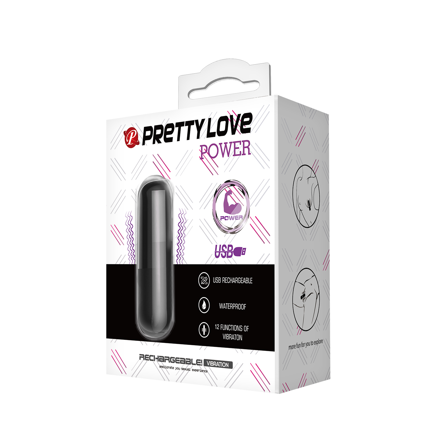 POWER Pretty Love Negro USB