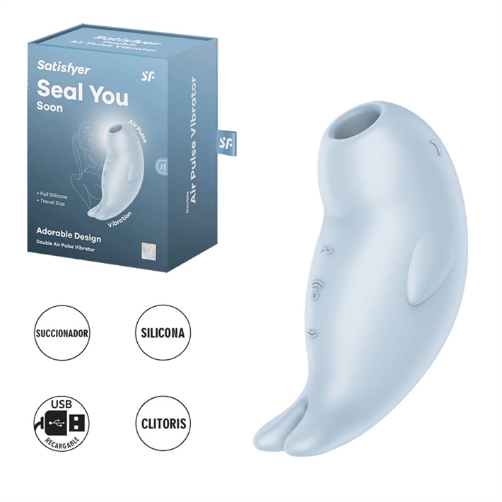 Satisfyer Seal You Soon Ondas de Aire y Vibracion
