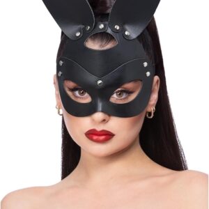 Máscara Coneja ecocuero