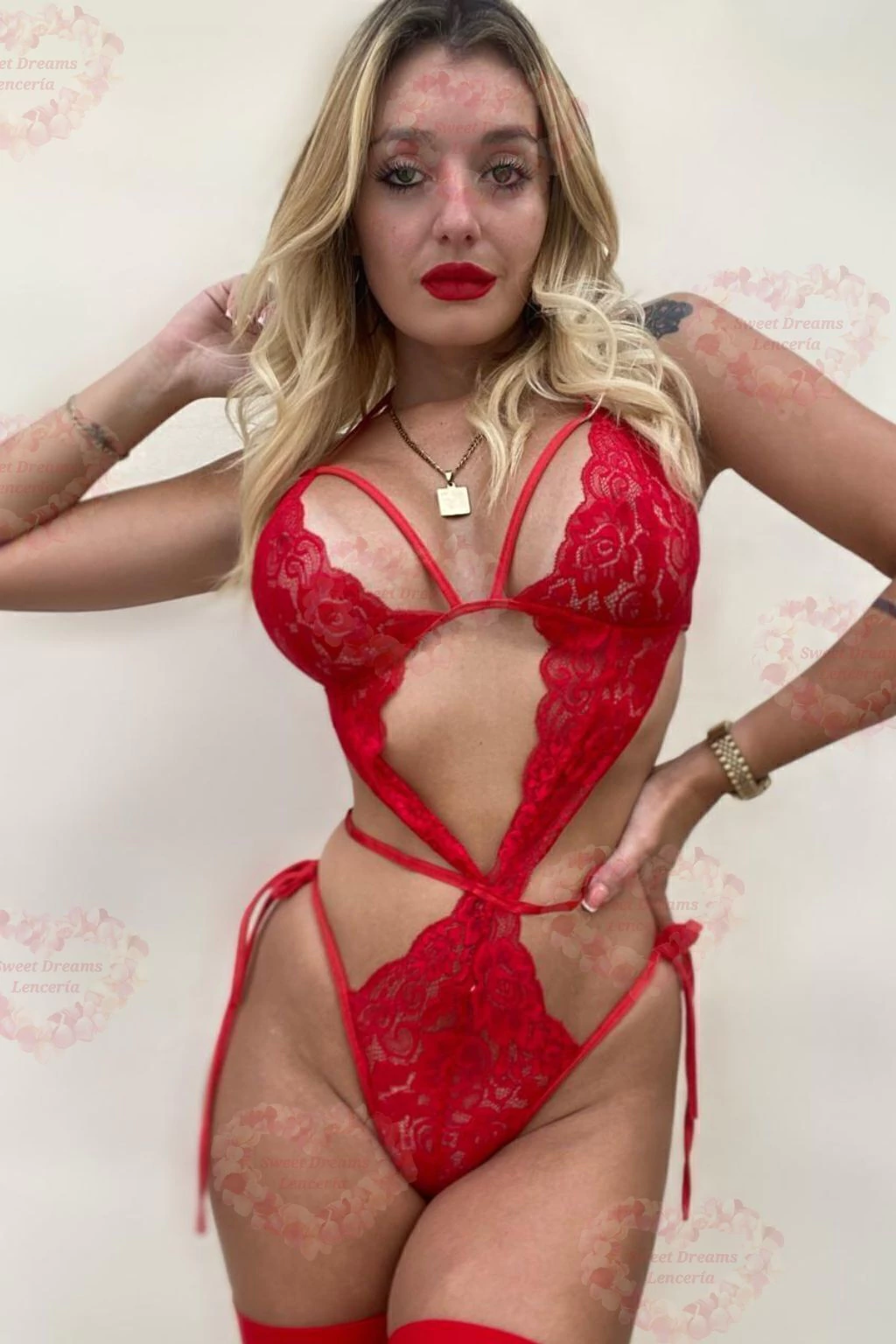 Body Encaje con Tiras en Busto Art.140 LADY KAREN