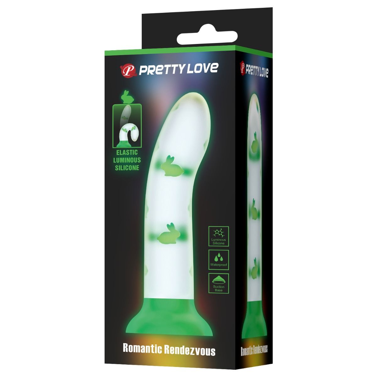 Dildo con ventosa Luninoso 17 cm - Imagen 6
