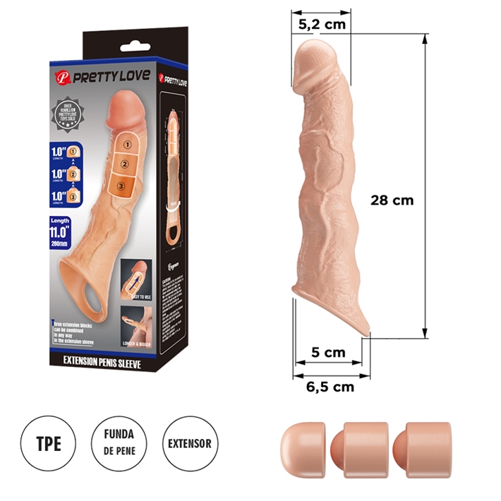 Funda extensora modular